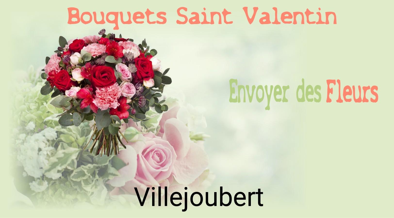 Roses de Saint-Valentin livrées à Villejoubert